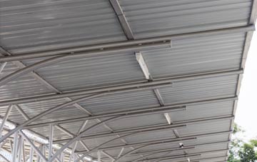 installing Penycae metal roofing