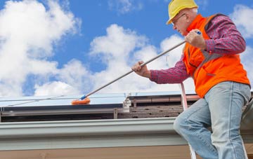 Penycae soft wash roof cleaning